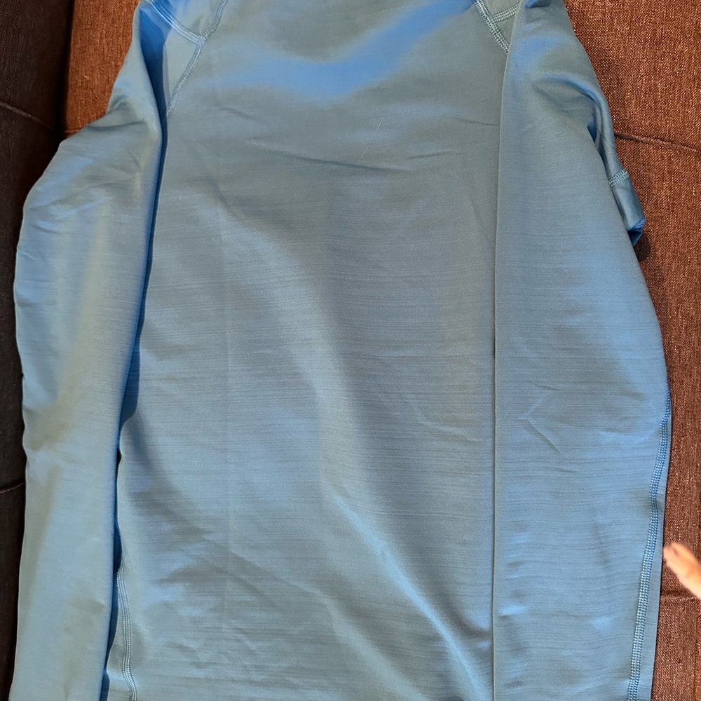 Nike Pro Blue Youth Dri Fit XL Long Sleeve Shirt - Picture 4 of 5